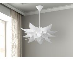 Lampe de plafond - suspension - plafonnier - luminaire blanc - Alva