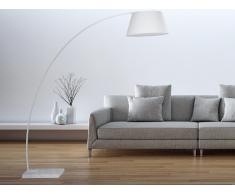 Lampadaire design - luminaire - lampe de salon - blanc - Benue