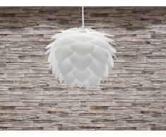 Lampe de plafond - suspension - plafonnier - luminaire blanc - Silvia Mini