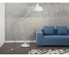 Lampadaire design - luminaire - lampe de salon - blanc - Parana