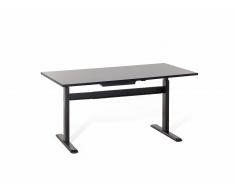 Bureau - Table de bureau - Acier - Electrique - 160x80 - Noir - Lift