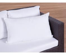 Coussin de jardin - coussin rectangulaire beige - 40x70 cm