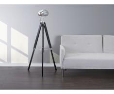 Lampadaire design - luminaire - lampe de salon - noir - ALZETTE