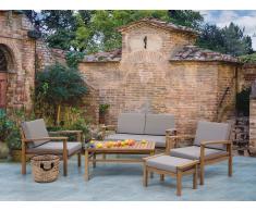 Ensemble de jardin - Set de terrasse en bois d acacia - Mobilier de jardin - Manila