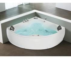 Baignoire d'angle - baignoire balnéo / whirlpool - hydromassage & chromothérapie - Senado