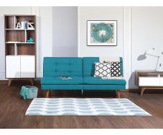 Canapé - Canapé convertible - Polyester - Bleu - Ronne