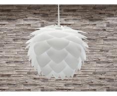 Lampe de plafond - suspension - plafonnier - luminaire blanc - Silvia