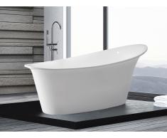 Baignoire îlot ovale - acrylique blanc - Haiti