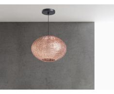 Lampe de plafond - suspension - plafonnier - luminaire cuivre - Reine