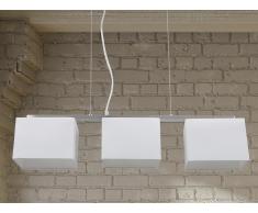 Lampe de plafond - suspension - plafonnier - luminaire blanc - Garonne