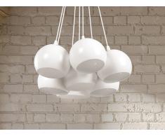 Lampe de plafond - suspension - plafonnier - luminaire blanc - Olza