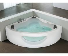 Baignoire d'angle - baignoire balnéo / whirlpool - hydromassage & chromothérapie - Tocoa