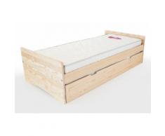 Lit gigogne ABC pin massif
