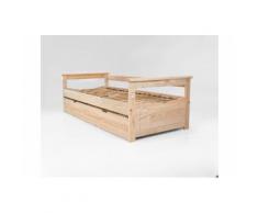 Lit Gigogne Topaze 80 x 190 cm + futons