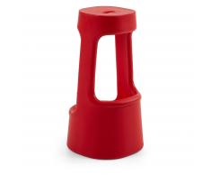 Tabouret Tampa, rouge