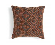 Coussin Eland 45x45 cm, quartz marron