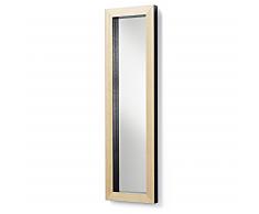 Miroir Enzo, noir 28x98 cm