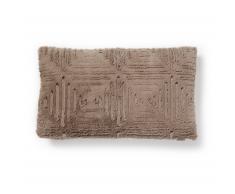 Coussin Clunn 30x50 cm, marron