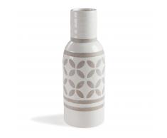 Vase Ares, blanc 34 cm