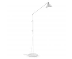 Lampadaire Dione, blanc