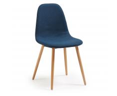 Chaise Edwin, bleu
