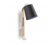 Applique Repcy, noir