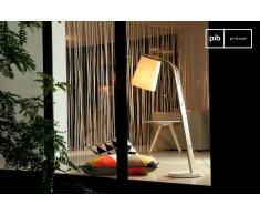 Lampe liseuse en bois Lodge