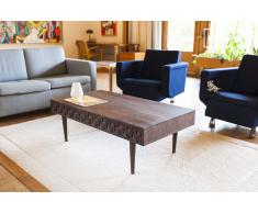 Table basse scandinave en bois Balkis