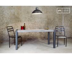 Table vintage en teck recyclé
