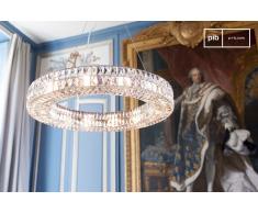 Lustre en verre Monte Carlo