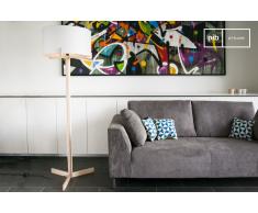 Lampe vintage haute sur pied Barbara