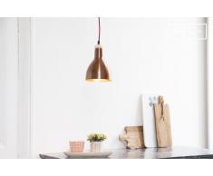 Lampe design cuivrée Bidart