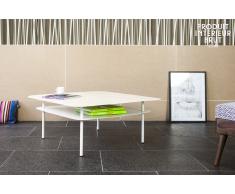 Table basse scandinave Holly Blanche