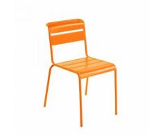 Chaise de jardin rétro en métal - Lutetia
