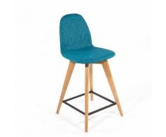 Tabouret snack scandinave en bois et tissu - Puccini Mobitec®