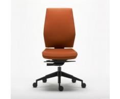 Chaise de bureau en tissu à roulettes - Sedna