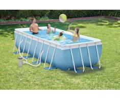 Piscine hors-sol autoportante Intex 28316 rectangulaire Prism Frame...