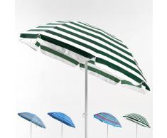 Parasol de plage 200 cm portable coton TAORMINA