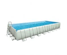 Piscine hors-sol Intex 28372 rectangulaire Ultra Frame 975x488x132