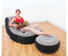 Chaise pouff gonflable Intex 68564 repose-pieds transportable lounge