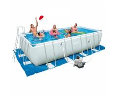 Piscine hors-sol autoportante INTEX ULTRA FRAME 28352 rectangulaire...