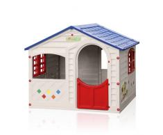 Maisonnette en plastique pour enfants jardin exterieurs Grand Solei...