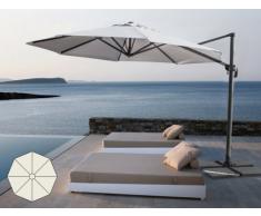 Parasol de jardin de 3 mètres avec bras décentralisée aluminium PAR...