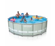 Piscine hors-sol autoportante Intex 28324 Ultra Frame ronde 488x122