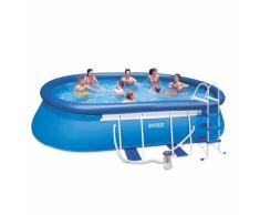 Piscine hors-sol autoportante Intex 28192 Oval Frame ovale 549x305x...