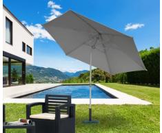 Parasol a mat central 3 mt terrasse jardin octogonal EDEN