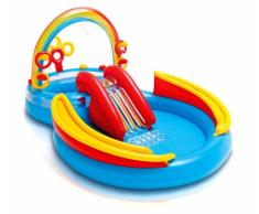Piscine gonflable pour les enfants Intex 57453 Rainbow Ring arc-en-...