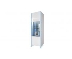 Vitrine laquée 1 porte vitrée Tivolis