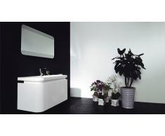 Meuble de salle de bain et miroir lumineux 120 cm Cacciari