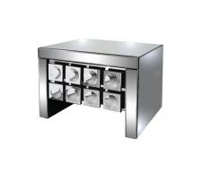 Elena - Table d'appoint design ou chevet miroir